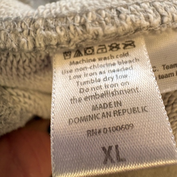 Junk Food Philadelphia Eagles NFL Grey Graphic Jogger Sweatpants - Size XL - Picture 7 of 7